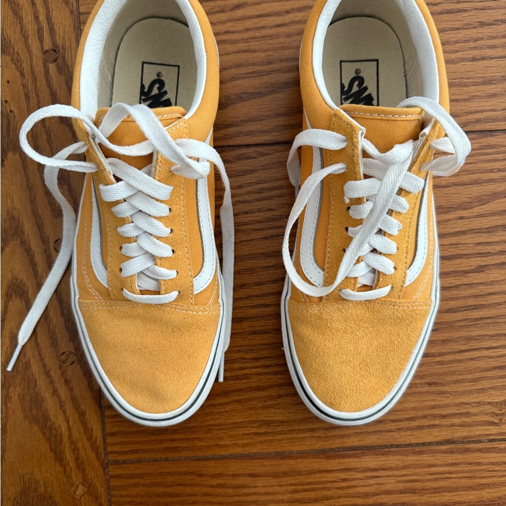 Yellow Vans Old Skool